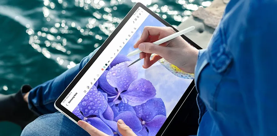 Samsung Galaxy Tab S9 FE X516 10.9 cala 8/256 GB / 5G / rysik S-Pen / miętowy